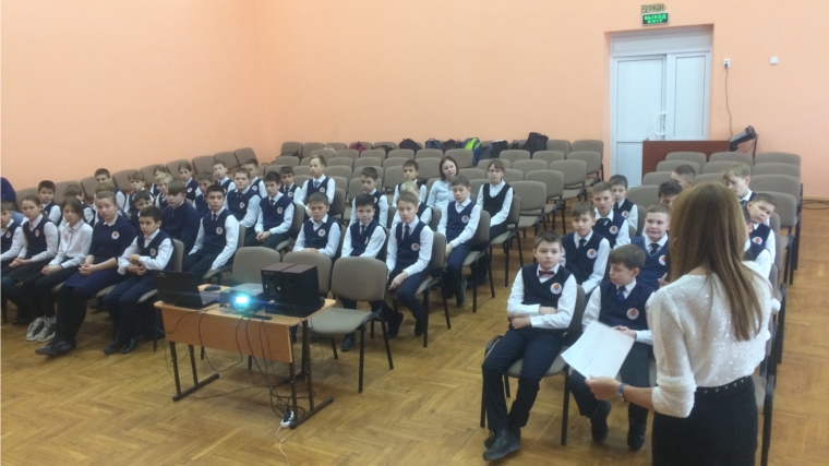 12 декабря 2019 года в г. Чебоксары в актовом зале МБОУ «СОШ № 2» г. Чебоксары состоялся информационно-образовательный урок для обучающихся спортсменов школы.